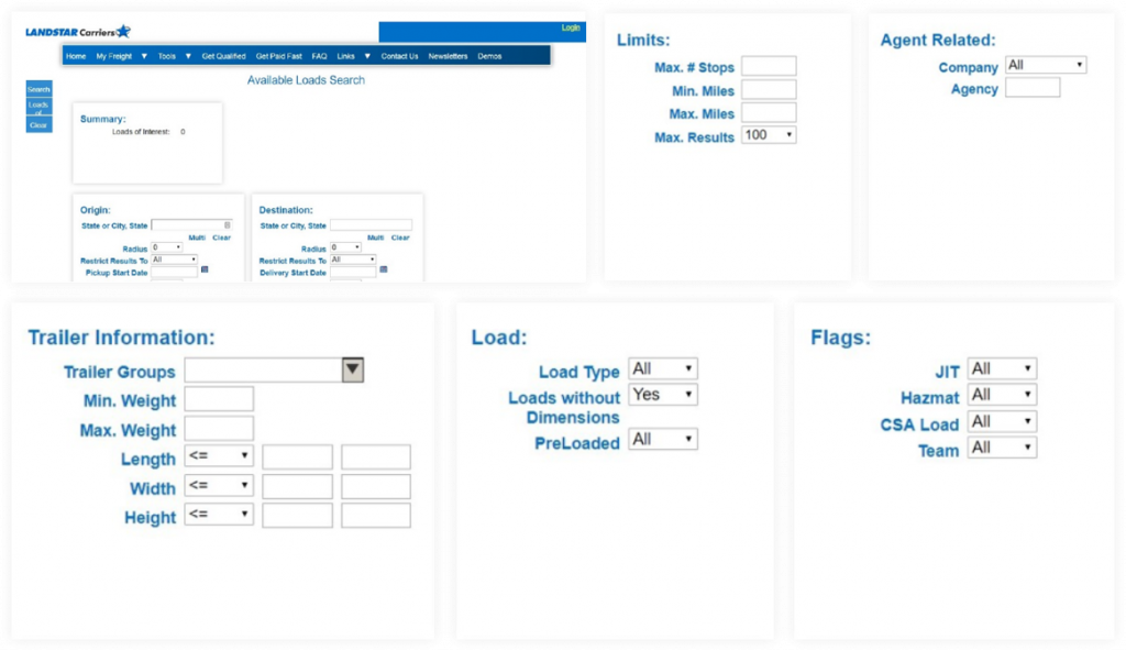 Heavy Haul Load Board Landstar Independent Trucking Jobs